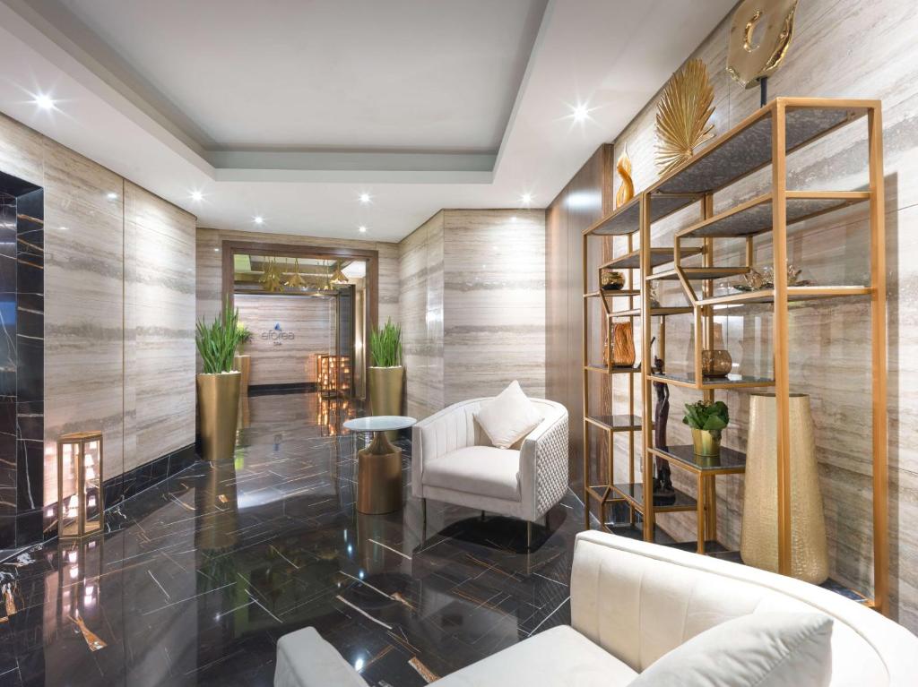 Area soggiorno di Hilton Doha The Pearl