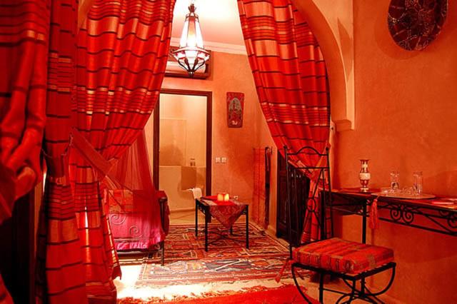 Posezení v ubytování Riad D'Airain