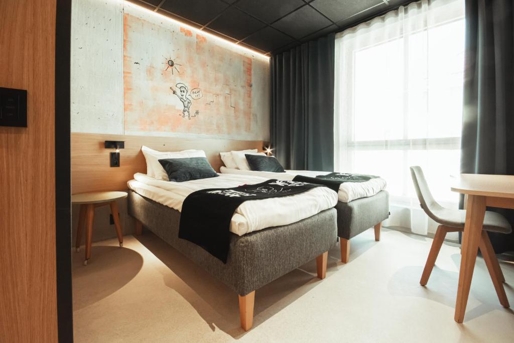Ένα ή περισσότερα κρεβάτια σε δωμάτιο στο Time Hotel, Time To Stay art & boutique