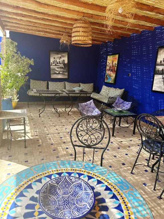 Restaurace v ubytování RIAD MAMAHOUSE