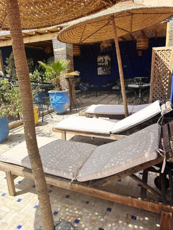 Patio nebo venkovní prostory v ubytování RIAD MAMAHOUSE