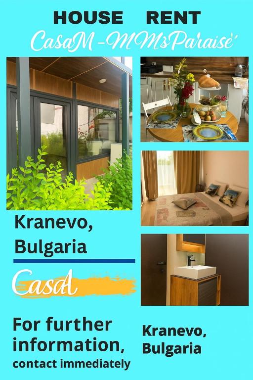 克兰内沃Casa M的房屋图片拼贴画，上面写着“出租赌场种植园”