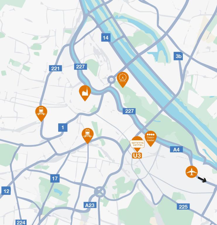 Simm's Hotel - cityhotel next to Metro U3 - Resim 9