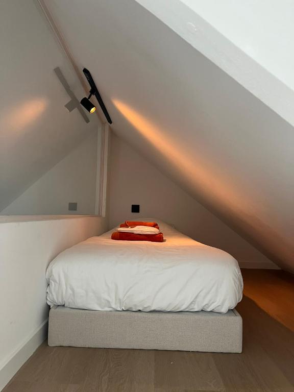 Postel nebo postele na pokoji v ubytování Business Accommodation 'Loft' Intimate