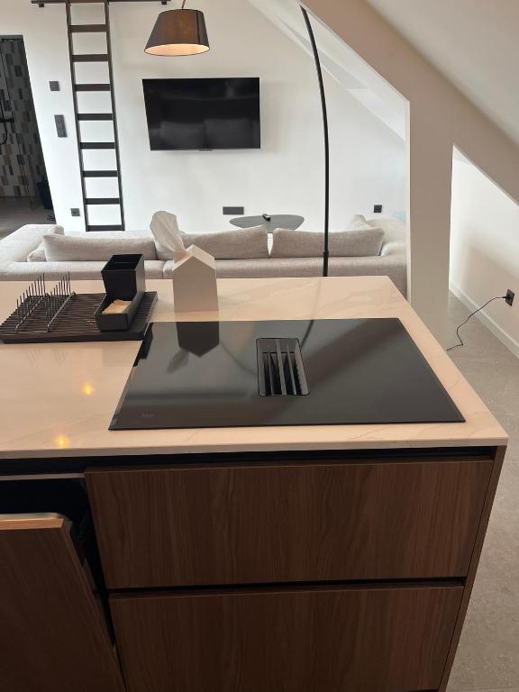 Kuchyň nebo kuchyňský kout v ubytování Business Accommodation 'Loft' Intimate