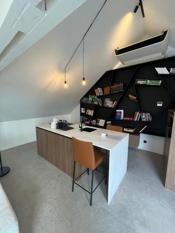 Kuchyň nebo kuchyňský kout v ubytování Business Accommodation 'Loft' Intimate