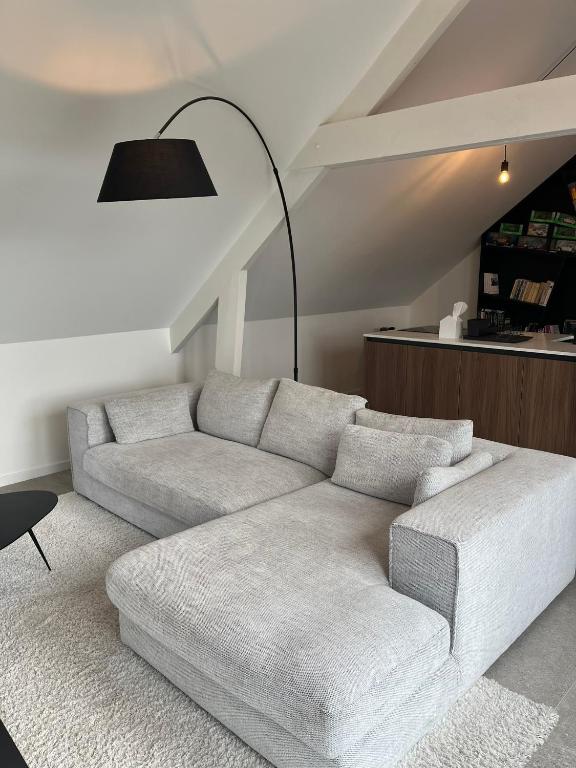Postel nebo postele na pokoji v ubytování Business Accommodation 'Loft' Intimate