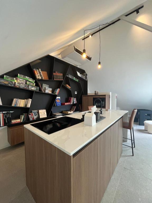 Kuchyň nebo kuchyňský kout v ubytování Business Accommodation 'Loft' Intimate