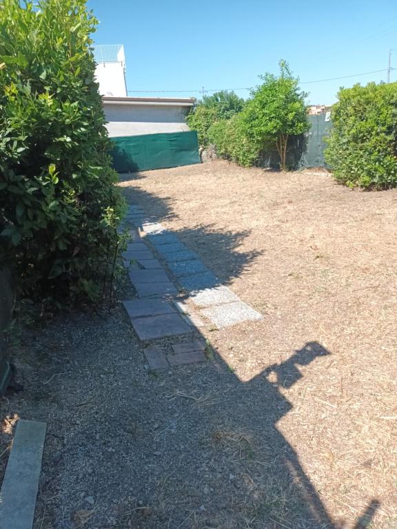 Vonkajšia záhrada v ubytovaní Bouganville A apartament B&B