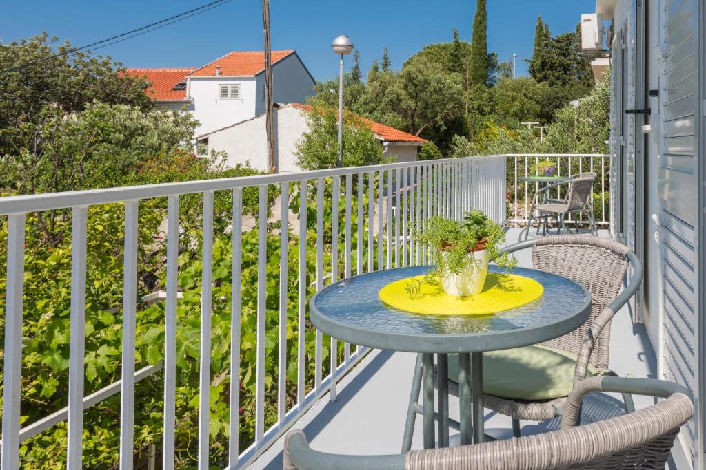 Balkón alebo terasa v ubytovaní Apartments Nikola Stipišić