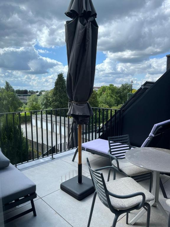 Balkón nebo terasa v ubytování Business Accommodation 'Loft' Intimate
