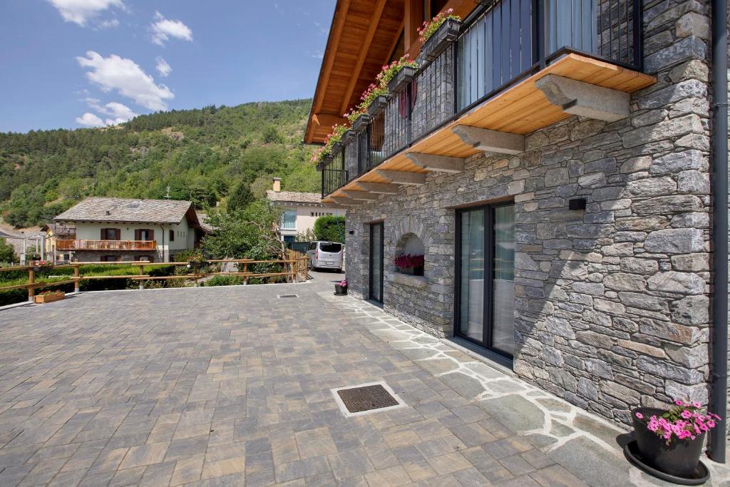 Nespecifikovaný výhled na hory nebo výhled na hory při pohledu z bed and breakfast
