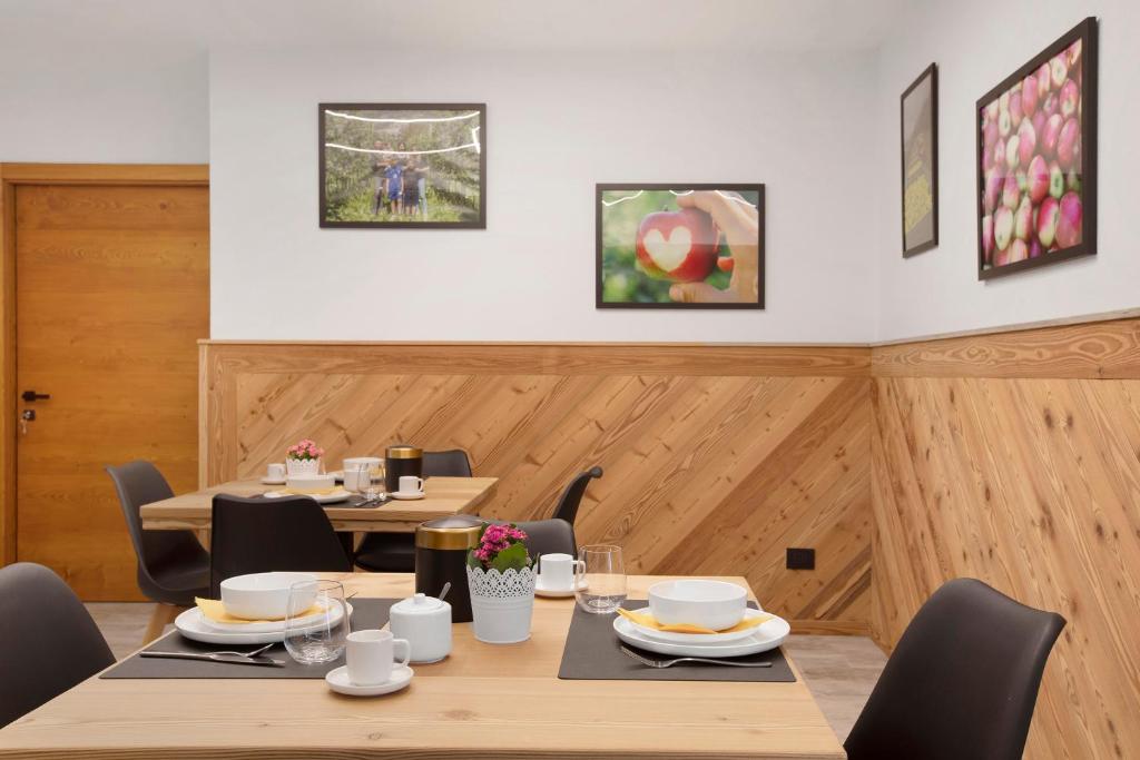 Restaurace v ubytování La Douce Pomme