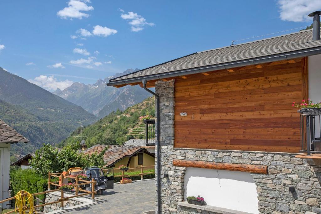Nespecifikovaný výhled na hory nebo výhled na hory při pohledu z bed and breakfast