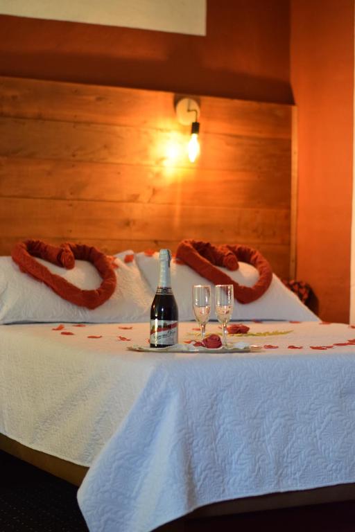 Postel nebo postele na pokoji v ubytování Hotel Casita de Belén