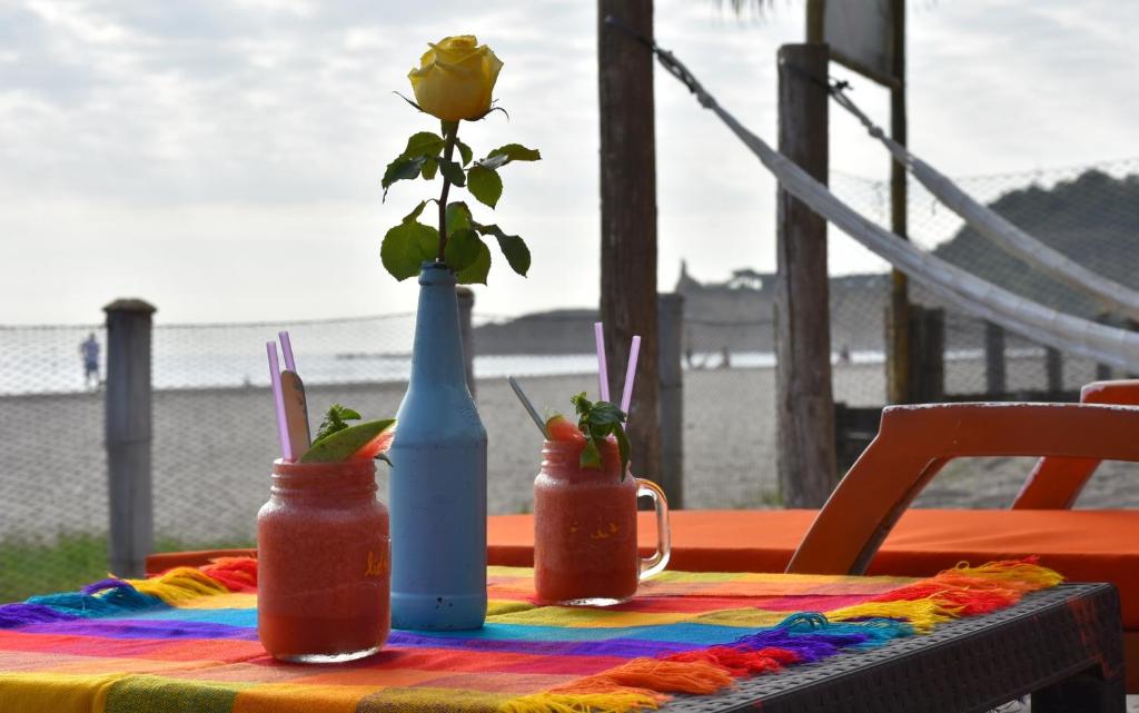 Balkón nebo terasa v ubytování Hotel Kundalini