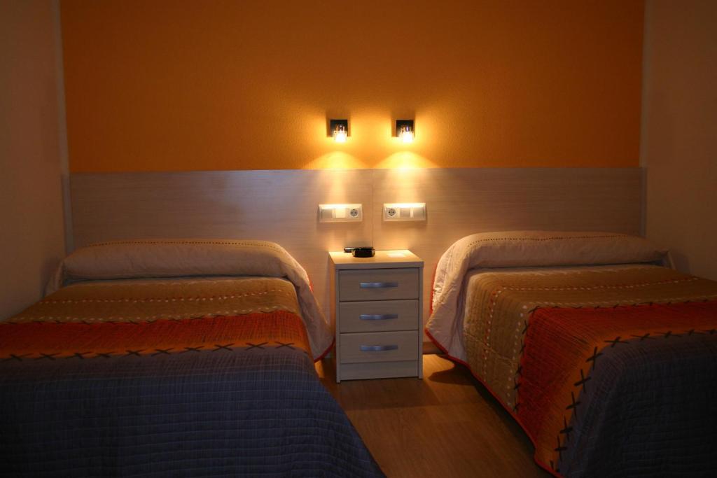 Hostal Hispanico I - Tweepersoonskamer Met 2 Aparte Bedden