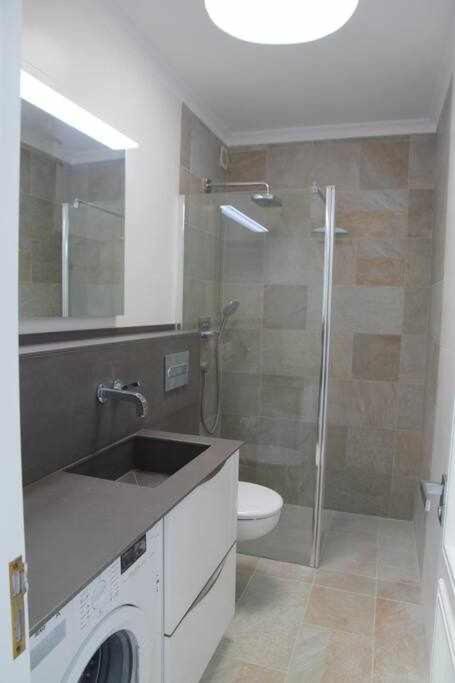 Koupelna v ubytování Bonito apartamento cerca la playa