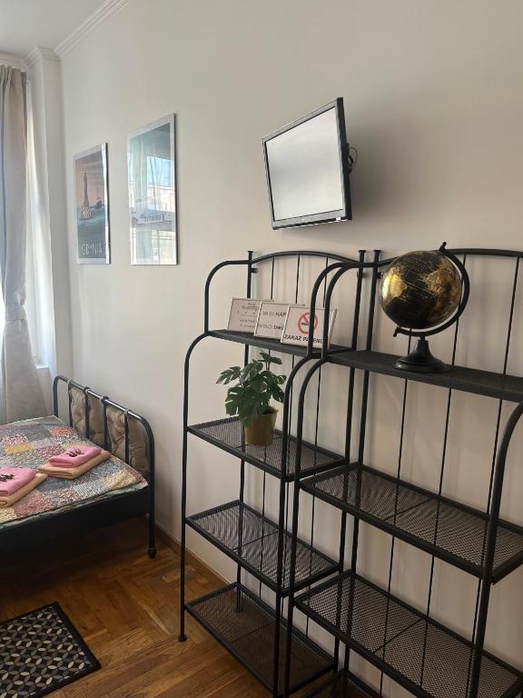 Postel nebo postele na pokoji v ubytování Happy8