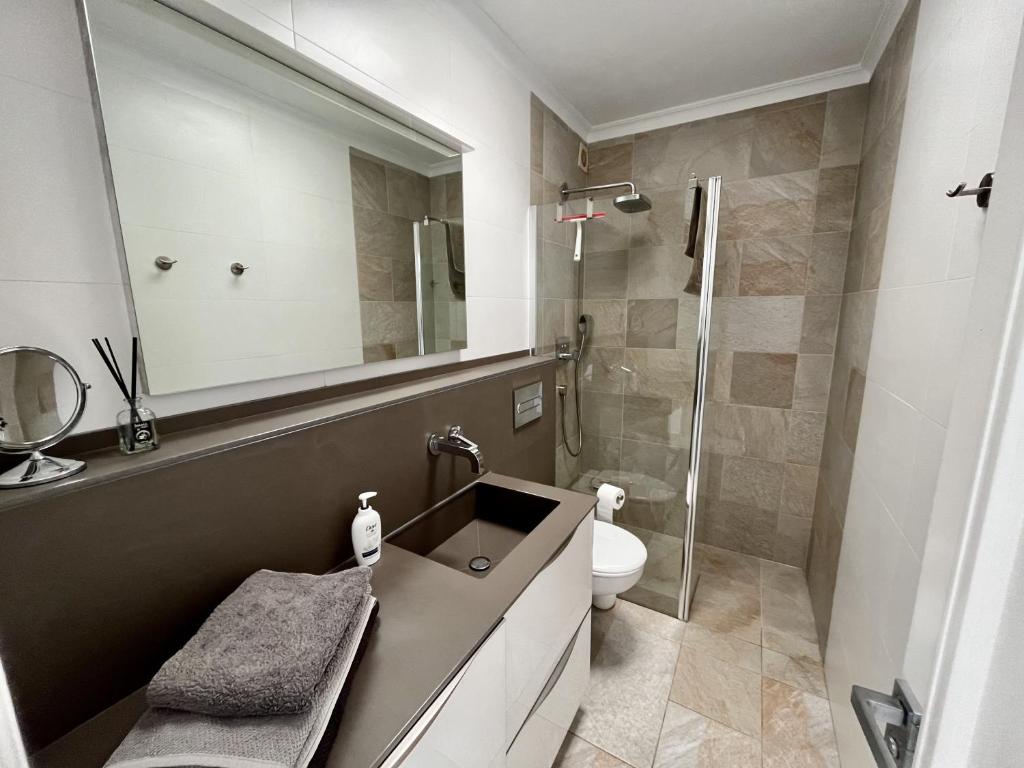 Koupelna v ubytování Bonito apartamento cerca la playa