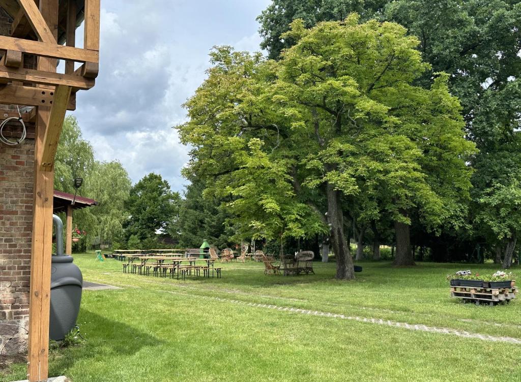 Zahrada ubytování Agroturystyka Różanka