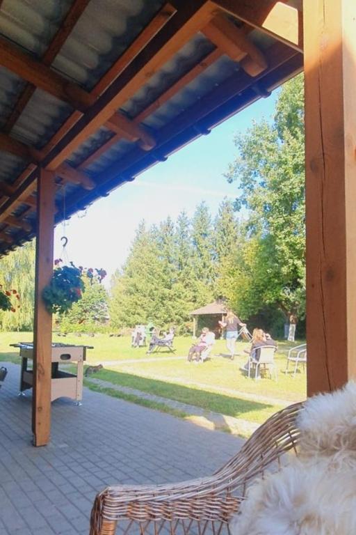Zahrada ubytování Agroturystyka Różanka