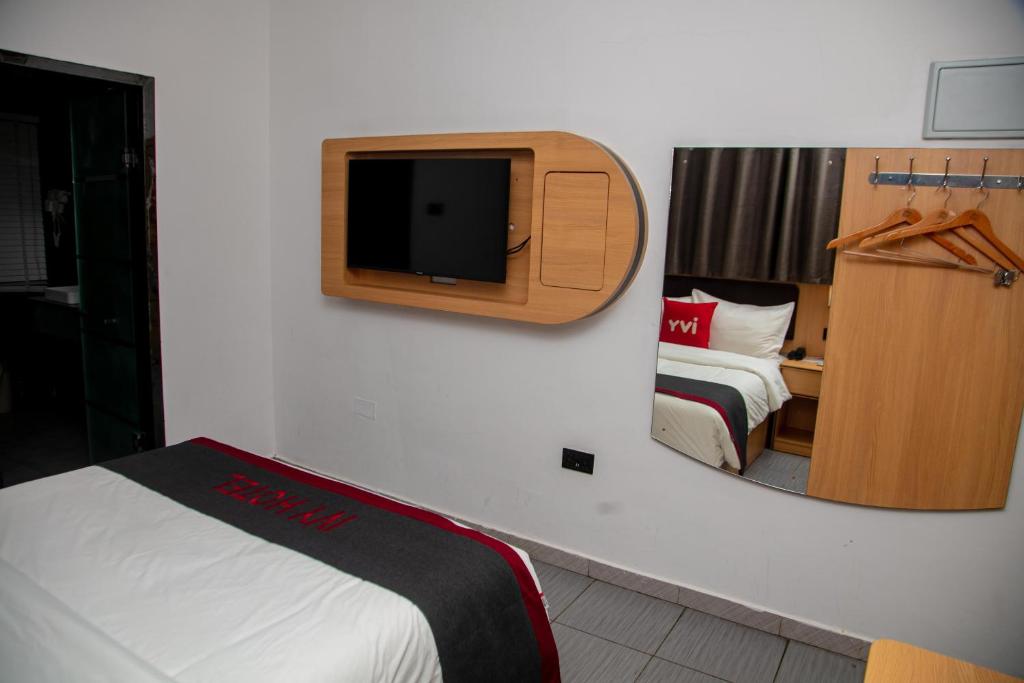 Postelja oz. postelje v sobi nastanitve Ivy Hotel Emerald