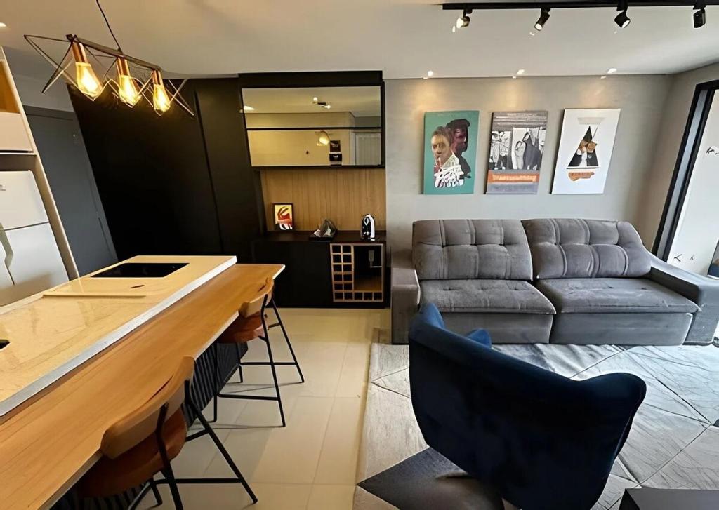 Χώρος καθιστικού στο Stay Lumière Comfort for up to 5 people