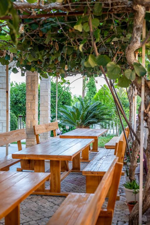 Zahrada ubytování Guest House Aldin