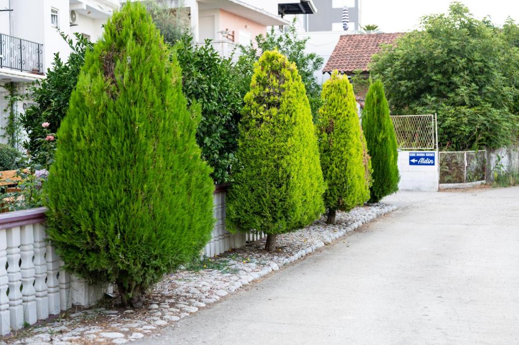 Zahrada ubytování Guest House Aldin