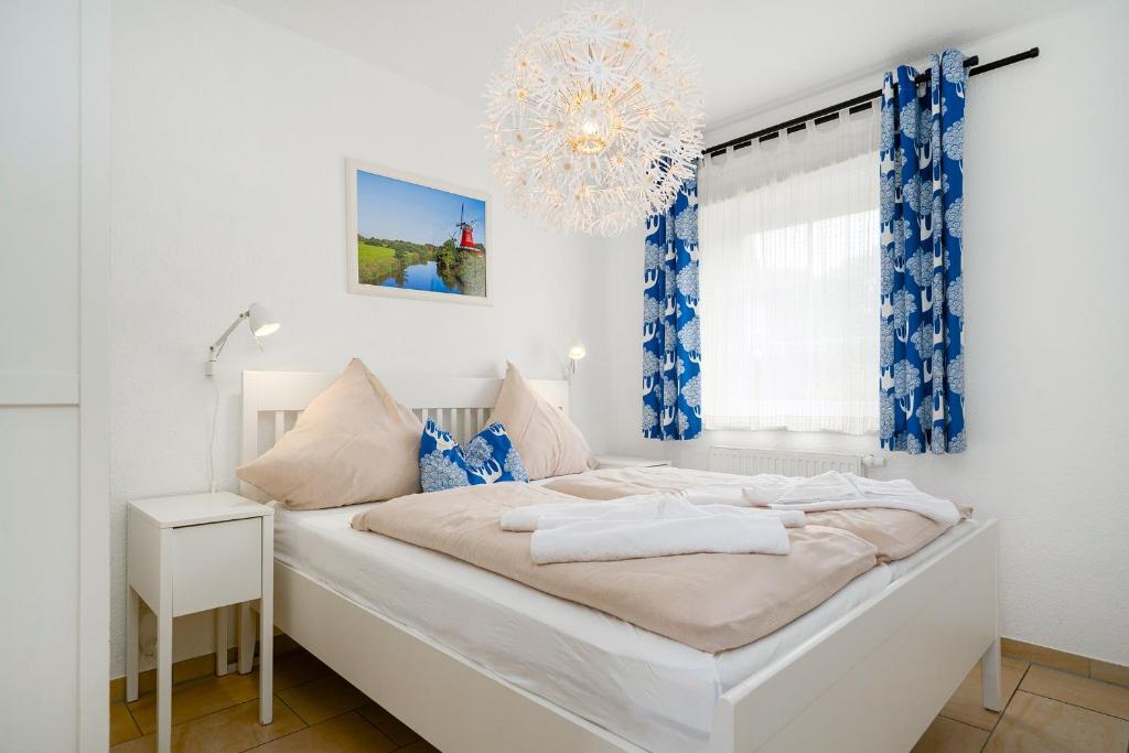 Postel nebo postele na pokoji v ubytování Sielstern