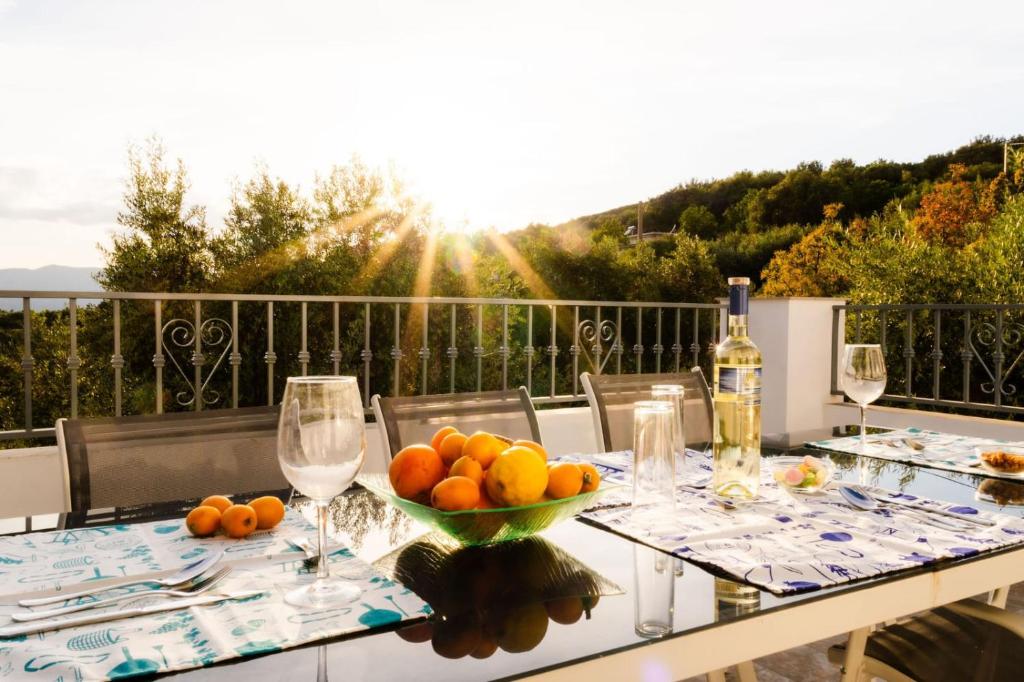 Příroda nedaleko prázdninového domu