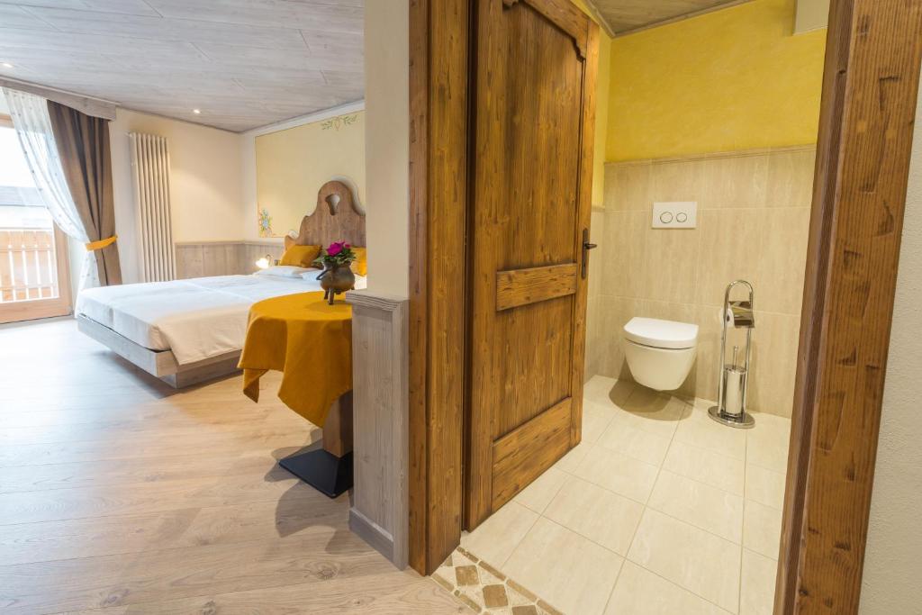 Kúpeľňa v ubytovaní Agritur Casa Fabri