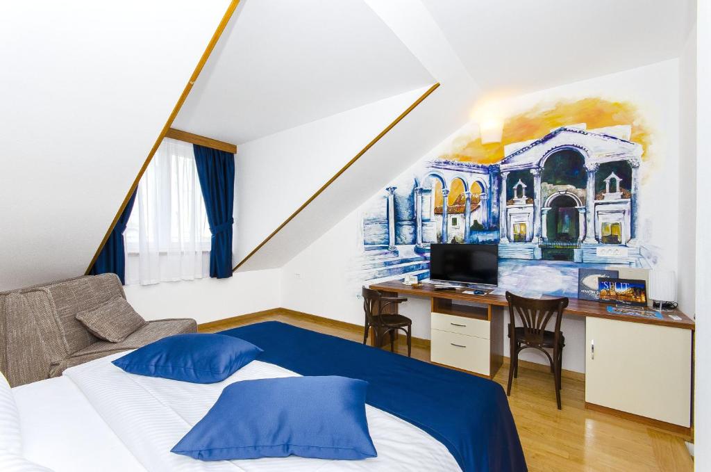 Postel nebo postele na pokoji v ubytování Palma Rooms B&B