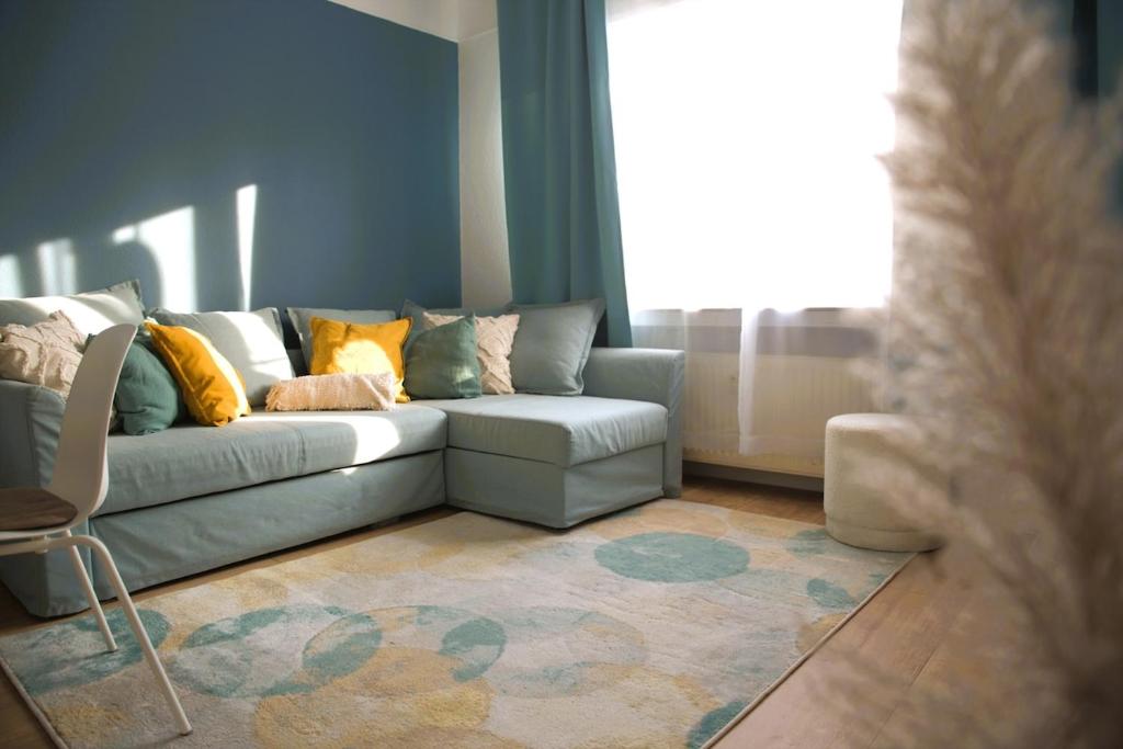 Posezení v ubytování Beautiful Cosy 2BR Apartment