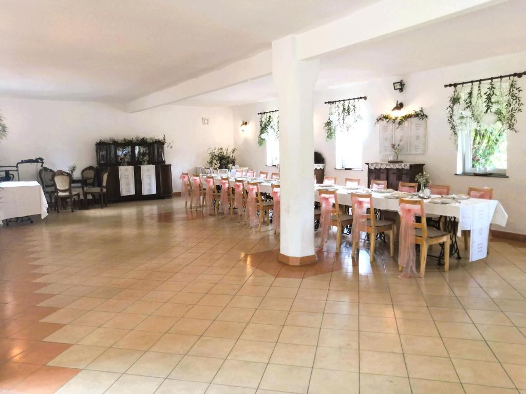 Restaurace v ubytování Agroturystyka Różanka