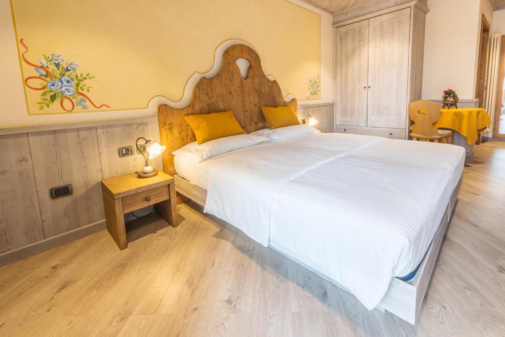 Posteľ alebo postele v izbe v ubytovaní Agritur Casa Fabri