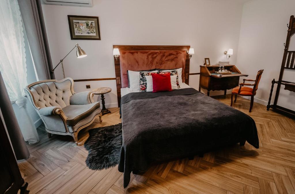Stary Młyn w Brzeźnicy - Chambre Double Avec Vue Sur Jardin