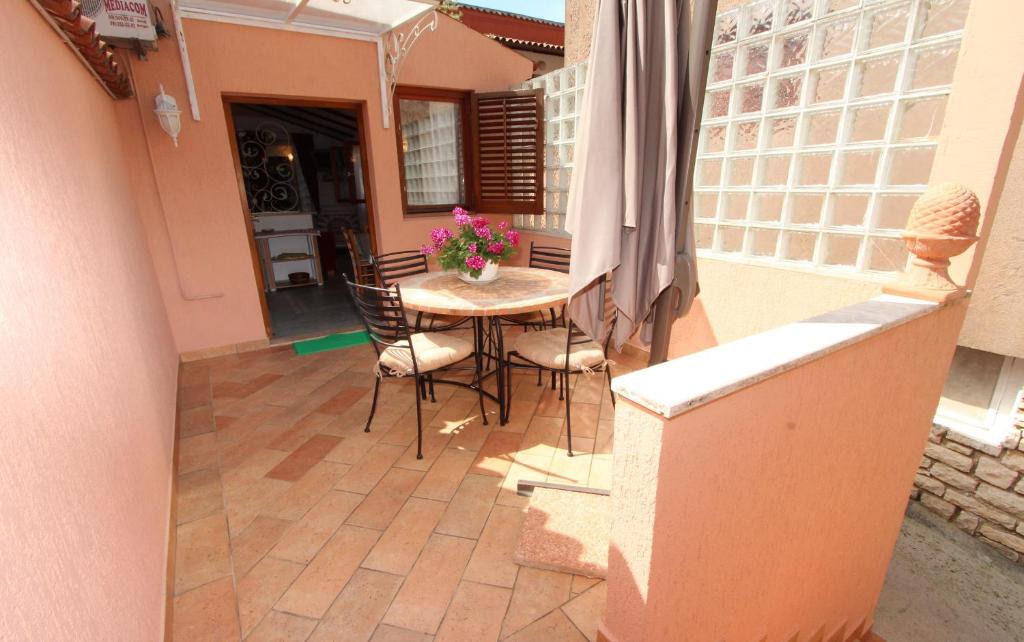 Balkón nebo terasa v ubytování Apartments Villa Lucu