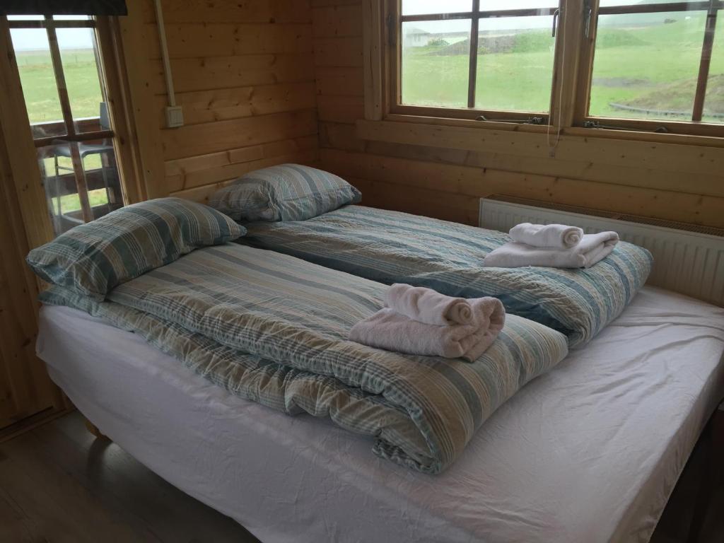 Postel nebo postele na pokoji v ubytování North Star Cottage