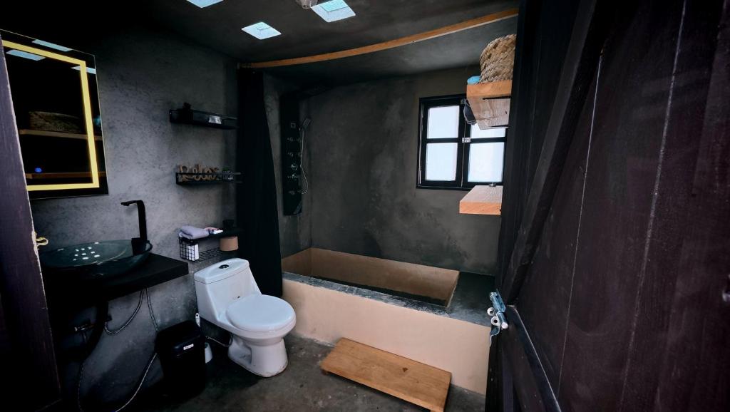 Bilik mandi di Cabaña misha