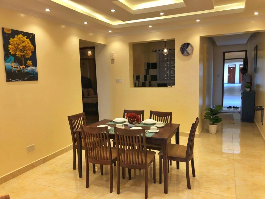 Posezení v ubytování Shanzu Oceanline Suites