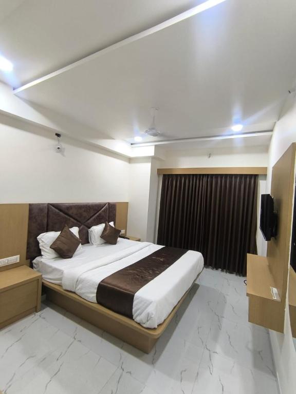 Postel nebo postele na pokoji v ubytování Hotel RD