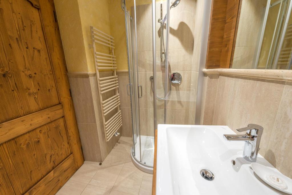 Kúpeľňa v ubytovaní Agritur Casa Fabri