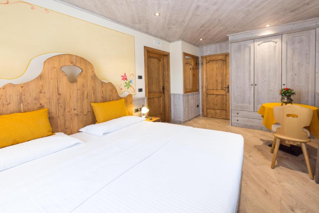 Posteľ alebo postele v izbe v ubytovaní Agritur Casa Fabri