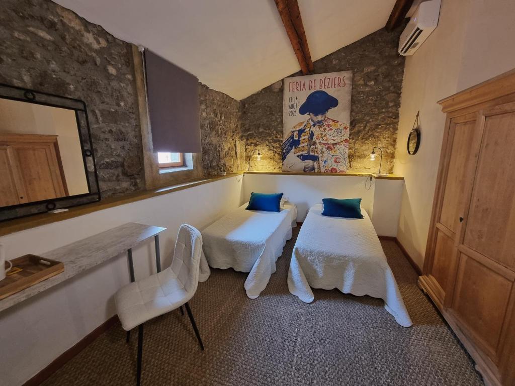 La Chamberte - Zweibettzimmer