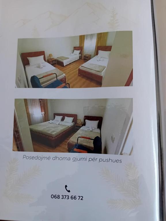Postel nebo postele na pokoji v ubytování Dragobia House & Table