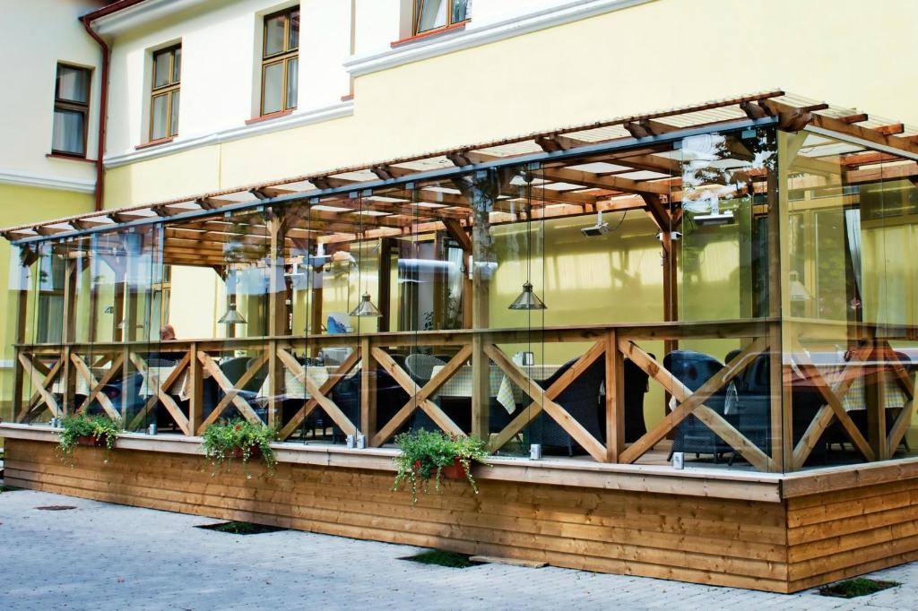 Budova, kde se hotel nachází