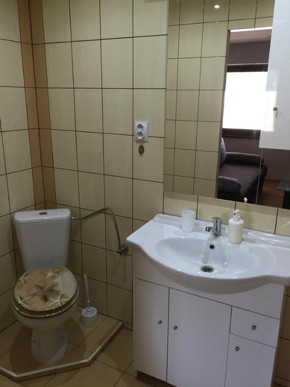 Kúpeľňa v ubytovaní Ubytovanie Joli
