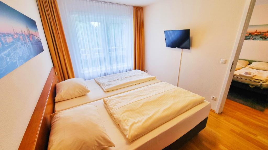 New Living Home Residenzhotel Hamburg - Resim 44